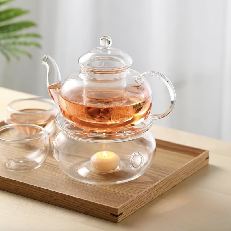 Glass Teapot Warmer (13.5cm) – Better Tea Co.
